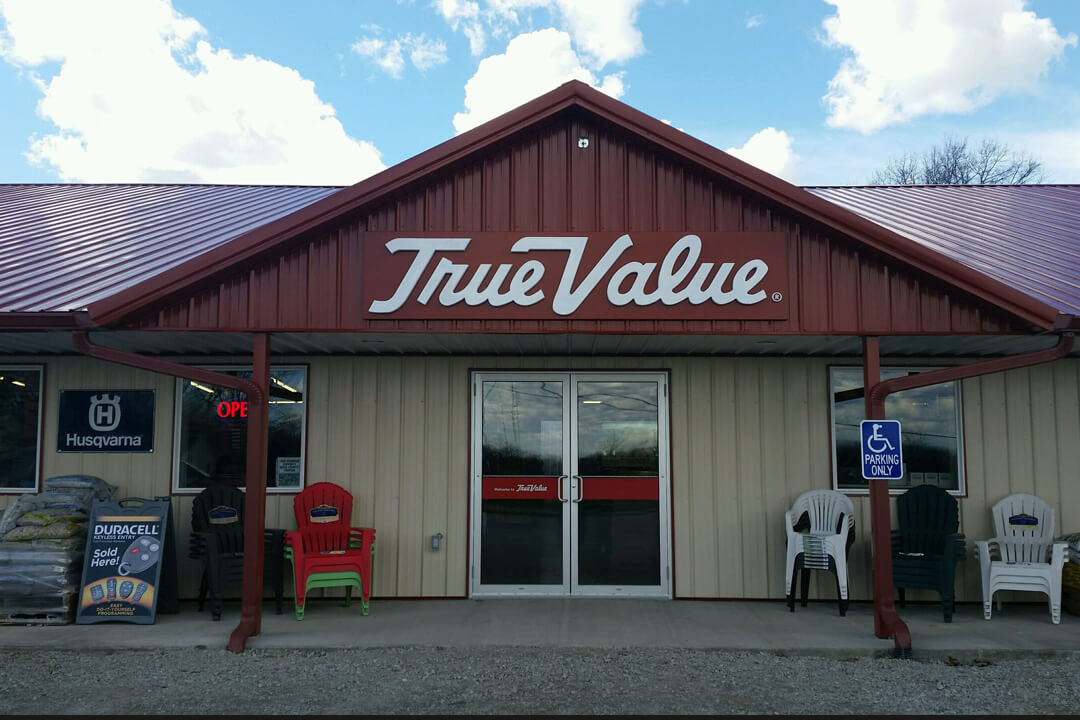 Corporate True Value Wall Sign